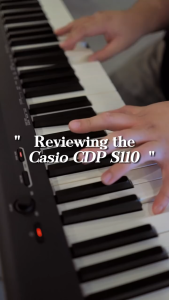 Casio CDP-S110 88-Key Digital Piano Portable/Full Set