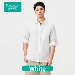 Purcotton | Mens Sun-Protective Business Shirt