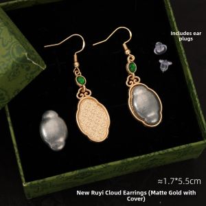 Ruyi Cloud Design DIY Earrings Pair