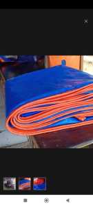 Promo terpal plastik terpal tenda ukuran 1x9  1x10  1x12  1x15 lebar x panjang BAHAN SEDANG A8
