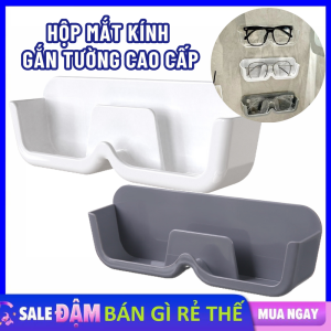 Hộp Đựng Mắt Kính Dán Tường Chất Liệu Nhựa Cao Cấp - Giá Đỡ Trưng Bày Kính Mát Gắn Tường Tiện Lợi