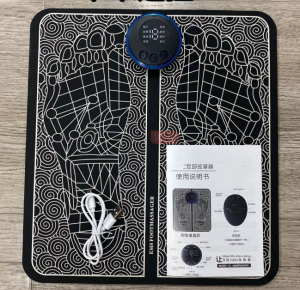 2025 Upgraded Ems Foot Massager Pad USB Rechargeable Muscle Relax Pain Relief Improves Blood Circulation Home Travel