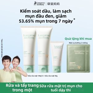 Kangaroo Mommy | Sữa Rửa Mặt Kiểm Soát Dầu Ngăn Mụn Cho Tuổi Teen