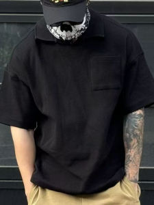 Áo Thun Polo Cổ Bẻ Tay Ngắn Mùa Hè Thường Ngày Rộng Rãi Cỡ Lớn 300 Pound Thể Thao Thường Ngày Không Cần Ủi