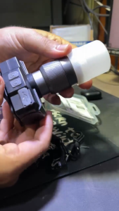 Senter Kepala PROBEST 115 Watt Body P-115Z / Senter Kepala LED MURAH Cahaya Putih / Senter Kepala Anti Air 115W Headlamp LED~NOS