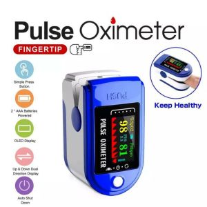 Oximeter Fingertip Pulse Oxymeter SpO2 Saturation Kadar Oksigen Darah dan Detak
