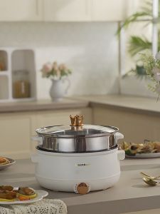 Multi functional Electric Hot Pot Integrated Electric Cooking Pot Household Student Dormitory Electric Frying Pan 电煮锅