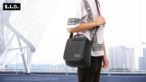 Túi đeo chéo đeo vai nam vải canvas cao cấp phong cách mới