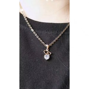 Lovelybutik - Kalung Wanita Korea Terbaru True Lov3 Baru