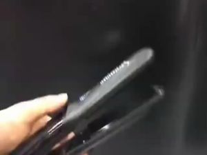 NEW Mini Straightener and Curler Professional Ceramic Steam Hair Straightener Fast Heating Hair Flat Iron Vapor  good for travel portable