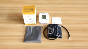 COD Digital Blood Pressure Monitor Electronic 2.0-inch LCD Smart Voice BP Tonometer Rechargeable