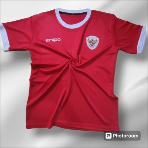 Obral Jersey Timnas Indonesia pria wanita adem menyerap keringat cuci gudang berkualitas