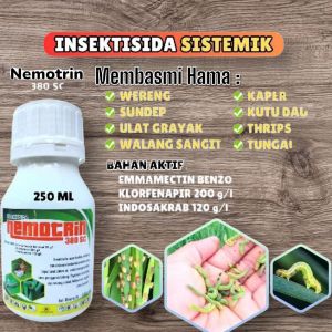 NEOTRIN INSEKTISIDA 380 sc Obat Pembasmi Hama Tanaman Gulma Rumput Liar Padi Racun Ulat Wereng Paling Ampuh 100% / 250 ml