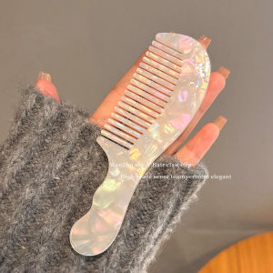 WENZHU | Elegant Acetate Hair Comb Portable Hair Styling Comb for Women