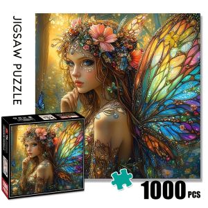 500PCS 51X51CM Jigsaw Puzzle Fantasy Fairy Left  Puzzle Perfect for DIY Creative Fun with FamilyGift teasing Toy
