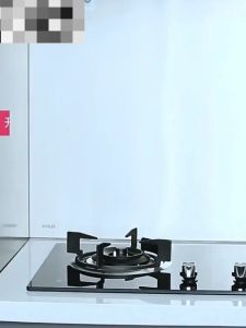 Double-burner household gas cooker embedded stainless steel panel desktop liquefied gas stove timer fierce fire stove stove Glass ignition furnace
