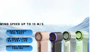 TurboCool & High Speed Mini Hand-Held USB Rechargeable Long Battery Life Turbo Strong Portable Outdoor Small Fan-X688