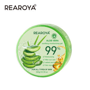 Jaysuing(简素净) | 300g Aloe Vera Soothing Moisturizing Gel 99% Natural Hydrating After Sun Repair Skin Rejuvenation Face Body Care Soothe Dry Skin