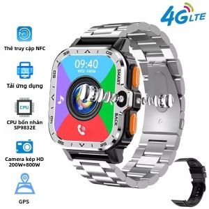 Đồng Hồ Thông Minh Android VALDUS PGD Dành Cho Nam GPS NFC 4G 5G Hỗ Trợ SIM Bộ Nhớ Trong 16G/64G Camera Kép HD Kết Nối Nhanh Không Dây Thiết Bị Theo Dõi Thể Dục