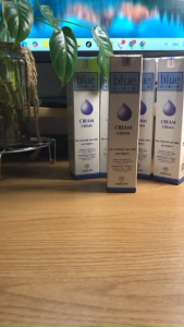 Blue Cap Cream 50g - Kem bôi hỗ trợ giảm Viêm da cơ địa Viêm da dị ứng Viêm da tiết bã Vảy nến.