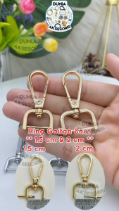 Aksesoris Tas Ring Kaitan BAUT 2 cm (PREMIUM) / Cantolan / Gaitan / Kewkew - Aksesoris Tas (IMPORT)