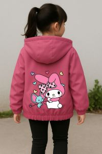 COD PROMO HARGA PRODUSEN Jaket Anak Perempuan Jaket Musim Dingin Jaket Hoodie Frozen Elsa/kuromi Jaket Anak Bomber Waterproof Jaket Hoodie Anak Laki-Laki dan Perempuan Bergambar Elsa Frozen /kuromi/my melodi Kualitas Premium