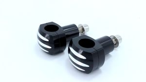 25mm Motorcycle Handlebar Clamp Riser Kit Adjustable Rise Bar Mount for Harley Honda 1" inch Handle Bar Universal
