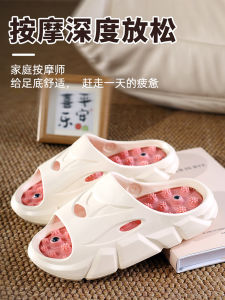 Dép Xông Hơi Đá Từ Chối Gót Chân Mát Mẻ Thoải Mái Mùa Hè 2025 EVA Đế Mềm Dùng Trong Nhà Cho Nam Và Nữ