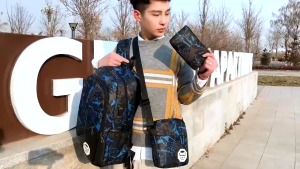 SKM Travel Backpack Bag 3 In 1 Laptop Backpack / Bagpack Triangle Beg Lelaki / Beg Galas SK093
