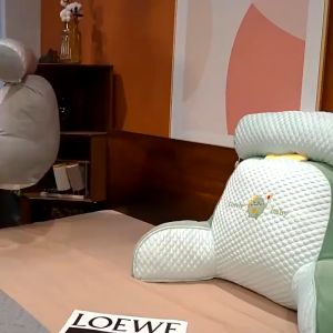 Reading Pillow Polyester Cartoon Headrest Cushion Adult Backrest Reading Pillow Arms Back Support for Sitting Up in Bed
