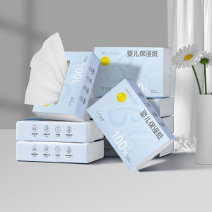 TEN-M JOURNEY 3-Ply Baby Soft Moisturizing Tissue -80 Sheets x 8 Pack