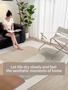 YADUO Minimalist Crystal Velvet Carpet Living Room Nordic Carpet Large Rectangular Full Spread Absorbent