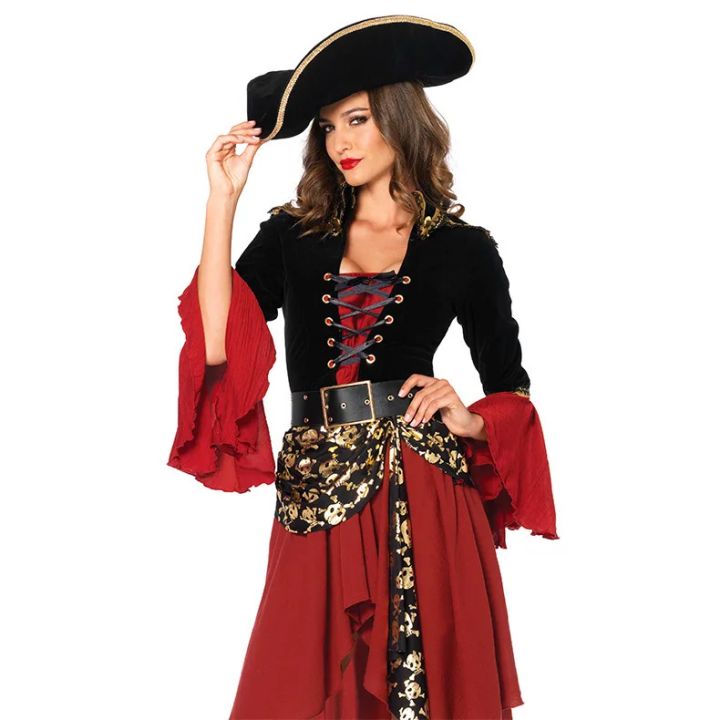 Bộ Trang Phục Cướp Biển Caribbean Dành Cho Nữ Chất Liệu Polyester ...