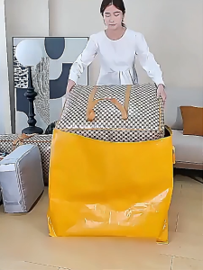 Túi đựng đồ có dung tích lớnTúi bạt dây kéoChịu nước và chống bụi có khóa kéo đôi80L/110L/180L/240L