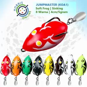 Umpan Kodok 4cm 5g JumpMaster Soft Frog Fishing Lure (KOA1)