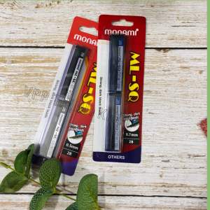 (1 ỐNG) Ruột chì bấm Monami 0.5 - 0.7mm loại tốt