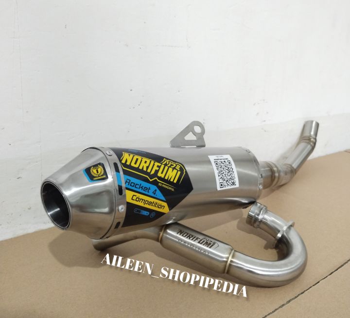 TERLARIS%20KNALPOT%20RACING%20CRF%20150%20KLX%20150%20BF%20DTRACKER%20150%20WR155%20SUPERMOTO%20NORIFUMI%20ROCKET%204%20KOMPETISI%20-%20Image%204