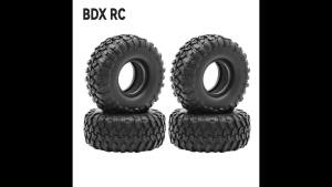 Rubber 1.9Inch Rubber Rocks Tyres/Wheel Tires 118*50MM for 1:10 RC Crawler Car Axial SCX10 III  AXI03006 TRX4 Yk4102