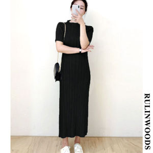 CHICCHIC Áo sơ mi nữ thời trang sành điệu váy xếp li Hàn Quốc