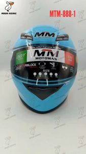 MOTORCYCLE ACCESSORIES MOTOMAN DOUBLE VISOR FULL FACE HELMET MTM 888-1 MOTORCYCLE HELMET MOONRISING