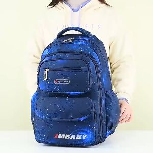 กระเป๋านักเรียนประถมผู้ชาย 488 ลดภาระเด็ก ลดปกป้องกระดูกสันหลัง