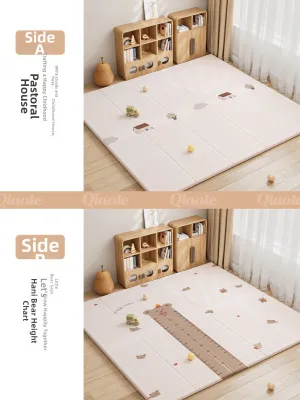 QIAOLEXIONG | Foldable Non-toxic Thick Baby Crawl Mat