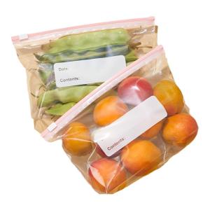 PAKCHOICE | Food Grade Freezer Storage Bags Zipper Seal Design