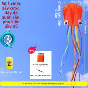 SPACECYCLE | Diều Bạch Tuộc Dễ Bay Kích thước Lớn Đựng trong Túi