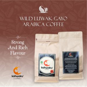 Kopi Luwak Asli Hasil Alam Liar Arabika Gayo 500 gram