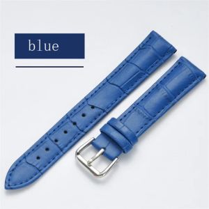 10 12 13 14 15 16 17 18 19 20 21 22 23 24mm High Quality Leather Bamboo Pattern Watch Strap Universal Watch Strap Accessories