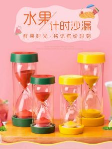 Anti-Fall Plastic Sand Timer for Children 25/30/60 Minute Self-Discipline Learning Special Time Management Hourglass Bottle