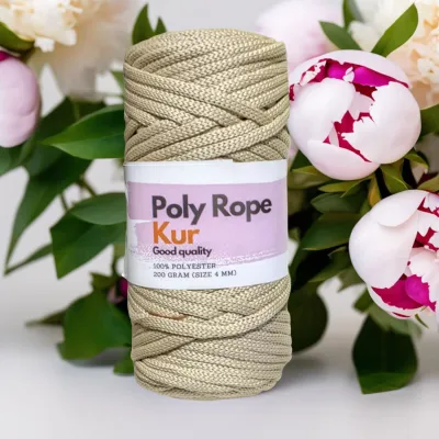 Benang rajut poly rope / tali KUR 1 pack paket hemat