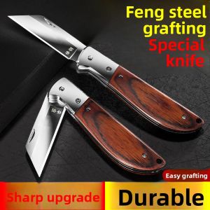 MONLEYTA | German Grafting Knife Fruit Tree Pruning Tool Sharp Steel Bud Grafting Tool For Tree Buds And Branches Trimming