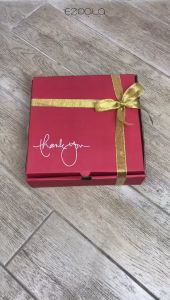 Ezpata Souvenir Parcel Lebaran Spesial Premium Free Label Ucapan Packing Kardus Sajadah Hijab Terbaru